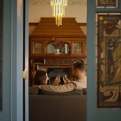 Converted stained glass